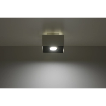 MONO 1 lampa natynkowa biała Sollux