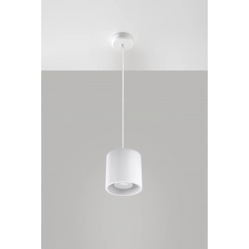ORBIS lampa wisząca biała Sollux lighting