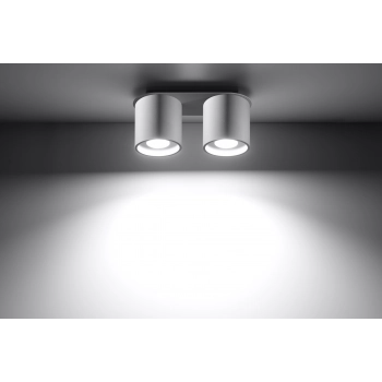 ORBIS 2 lampa nasufitowa biała Sollux lighting