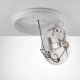 HeroPro XL lampa sufitowa IP65 28W LED 2800lm CCT 103940