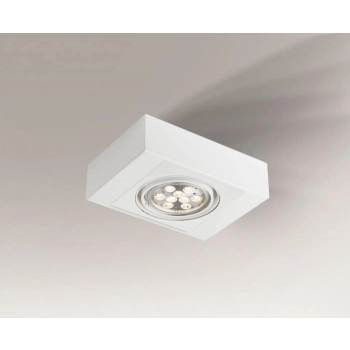Shilo Koga H lampa sufitowa LED ES111 GU10 biała