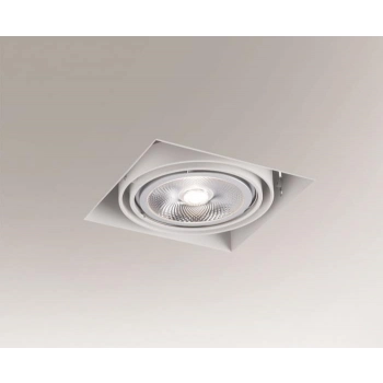 Shilo Komoro oprawa wpuszczana sufitowa LED ES111 GU10 biała