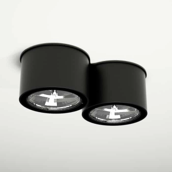 Shilo Miki oprawa sufitowa 2 x LED ES111 GU10 czarna