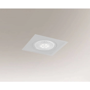 Shilo Muko H lampa sufitowa wpuszczana GU10 ES111 biała