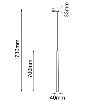 Yabu Track 1xGU10 MR11 czarna