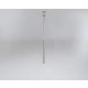Shilo Dohar Alha Y lampa sufitowa G9 o długości od 70 do 130 cm chrom