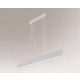 Shilo Hioki lampa wisząca LED 15 W 2340 lm biała