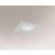 Shilo Muko H lampa sufitowa wpuszczana GU10 ES111 biała