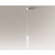 Shilo Noda lampa wisząca GU10 biała