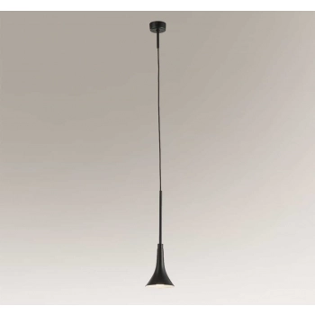Kanzaki lampa wisząca LED 1x4,5W 430lm czarna Shilo
