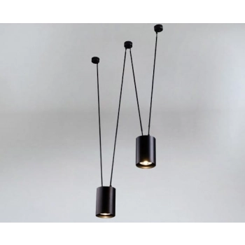 Shilo Viwin Dohar lampa wisząca 2 x GU10 ES111 czarna