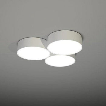 Shilo Zama lampa sufitowa 3 x GX53 biała
