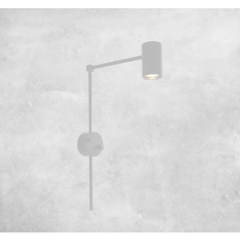 dakata lampa ścienna, kinkiet 1xGU10 MR11 biały Shilo