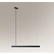 Isaseki lampa wisząca LED 1x16W 1800lm czarna Shilo