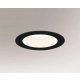 Shilo Tottori IL Ø 130 mm oprawa wpuszczana LED 10 W 1200 lm 3000 K lub 4000 K czarna
