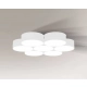 Shilo Zama lampa sufitowa 7 x GX53 biała