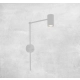 dakata lampa ścienna, kinkiet 1xGU10 MR11 biały Shilo