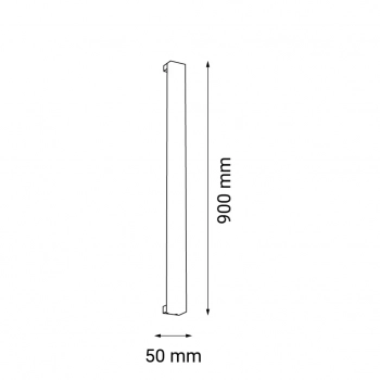 Hoso 90 kinkiet LED 18W 2354lm 4000K czarny