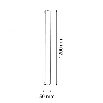 Hoso 120 kinkiet LED 24W 2930lm 3000K czarny