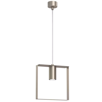 Ortiga 4 lampa wisząca 1xG10 platynowa Shilo