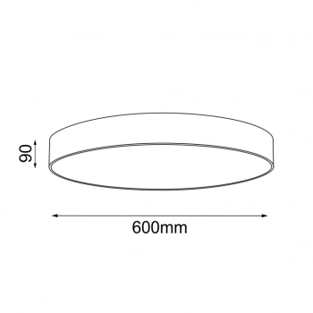 Sengo 60 lampa sufitowa złoty 9cm 1294