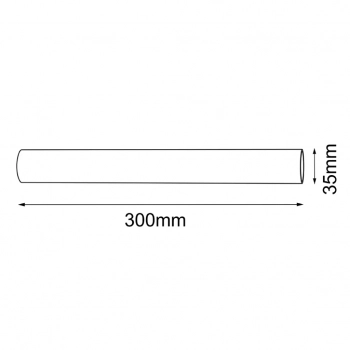 Łącznik 30 do systemu modułowego Mafra czarny 30cm 5105