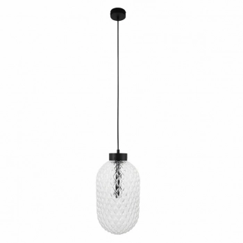 Tanpo I Z lampa wisząca czarna 20cm 5208 Shilo