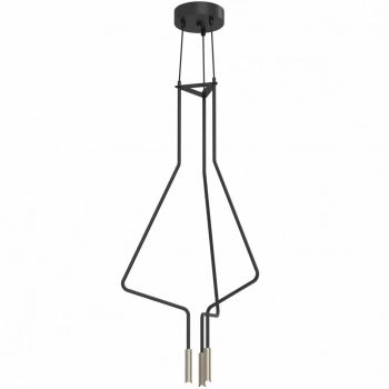 No. Vi 3 lampa wisząca czarna 115,4cm 5140 Shilo