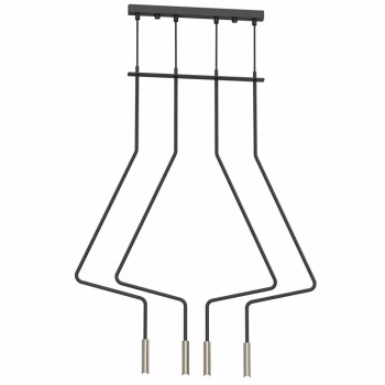 No. Vi 4 lampa wisząca czarna 112cm 5141 Shilo