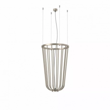 No. moon I Z lampa wisząca platyna mat 40cm 5146 Shilo