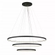 Agari Multi 3 117-87-57 lampa wisząca czarna 117cm 3000K 5430 Shilo