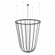 No. moon A Z lampa wisząca czarna 60cm 5145 Shilo