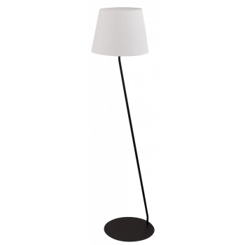 Lizbona lampa podłogowa E27 czarna biała 50230 Sigma