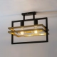 Sigma Merci 2 lampa sufitowa 2 x E27 32401 czarno-złota