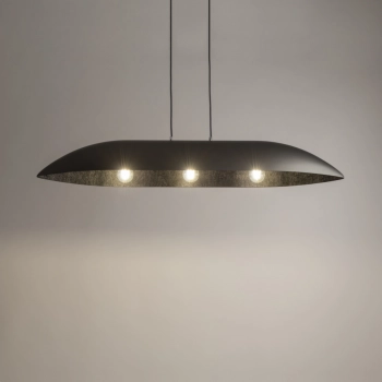 Sigma Gondola L lampa wisząca 3 x E27 40642 srebrno-czarna