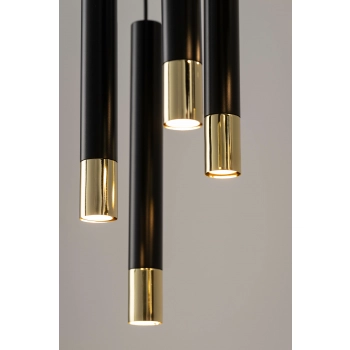 Sopel grand 2 lampa wisząca 2xGU11 LED 33394 czarno-złota