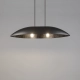 Sigma Gondola M lampa wisząca 2 x E27 40643 srebrno - czarna