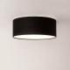 Soft M Ø40cm lampa sufitowa 2xE27 czarna 40648