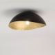 Solaris M lampa sufitowa 1xE27 czarna 40598