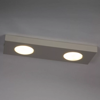 Hero 2 lampa sufitowa 2xGX53 jasna szara 40923