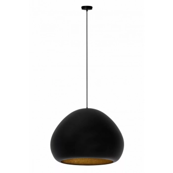 Lava lampa wisząca  1xE27 czarna złota 41077 Sigma