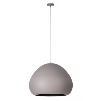 Lava lampa wisząca  1xE27 taupe czarna 41081 Sigma