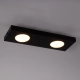 Hero 2 lampa sufitowa 2xGX53 czarna 40920