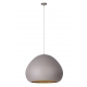 Lava lampa wisząca  1xE27 taupe złota 41080 Sigma