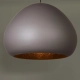 Lava lampa wisząca  1xE27 taupe czarna 41081