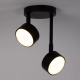 Nemo 2 lampa sufitowa 2XGX53 czarna 40884