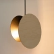 Tola 1 lampa wisząca 1xE27 40894 czarna, brzoza