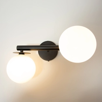 Avola kinkiet 2xG9 41486 czarny