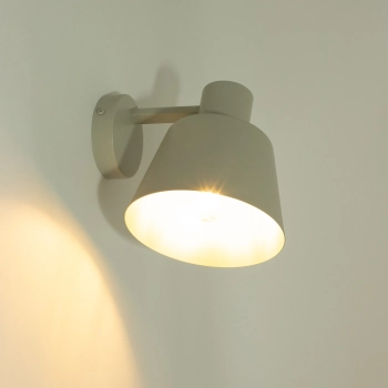 Dunka kinkiet 1xE27 41138 szary beż