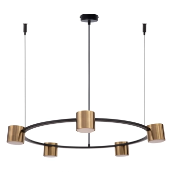 Kodo lampa wisząca 5xGx53 41329 czarna Sigma Lighting